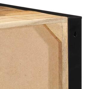 Szafka nocna 40x35x25 cm lite drewno surowe mango