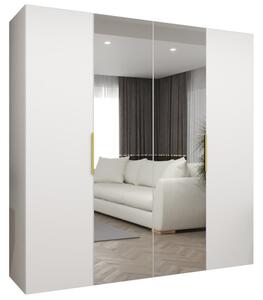 Szafa uchylna otwierana Marbella 2 200 wys. 202 cm biaÅy + u. zÅoty