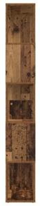 Szafka na książki stare drewno 80 x 24 x 159 cm