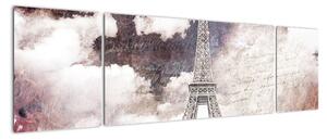Obraz - Wieża Eiffla, Paryż, Francja (170x50 cm)