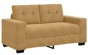 Sofa 3 szt. brÄ zowy tkanina lniana