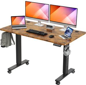 Biurko Elektryczne TRIADYN WorkBase 1407 TRD-W1407-BR Regulacja WysokoÅci 140x70cm DÄ b Rustykalny