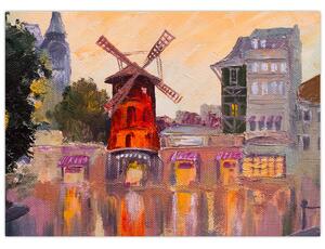 Obraz - Moulin Rouge, Paryż, Francja (70x50 cm)