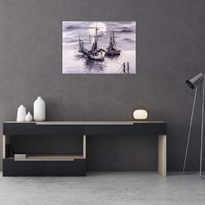 Obraz - Port, obraz olejny (70x50 cm)