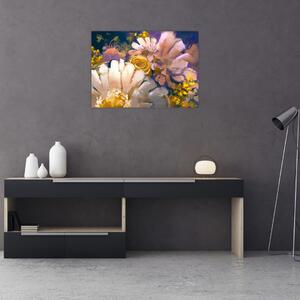 Obraz kwiatów (70x50 cm)
