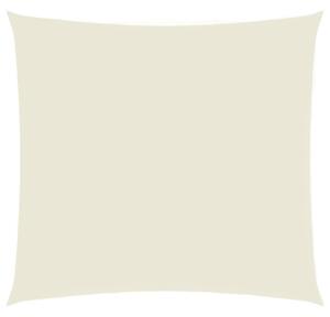 Kwadratowy żagiel ogrodowy z tkaniny oxford, 3,6x3,6 m, kremowy