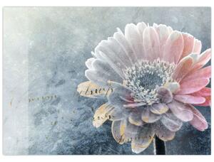Obraz - Zimowy kwiat (70x50 cm)