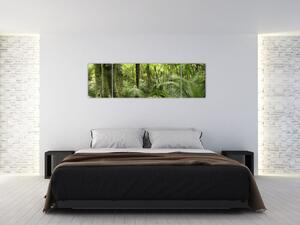 Obraz tropikalnego lasu deszczowego (170x50 cm)
