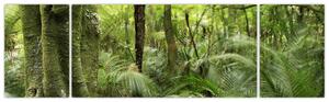 Obraz tropikalnego lasu deszczowego (170x50 cm)