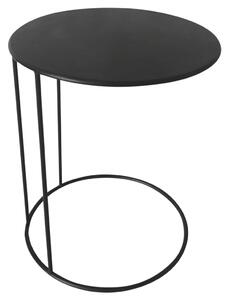 Lesli Living Stolik boczny Amy, 40x54,5 cm, czarny