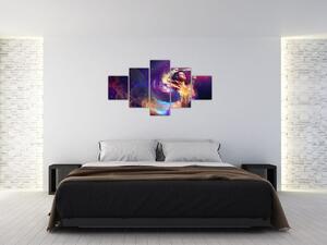 Obraz mistycznej kobiety (125x70 cm)
