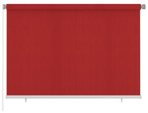 Roleta zewnętrzna, 220x140 cm, czerwona