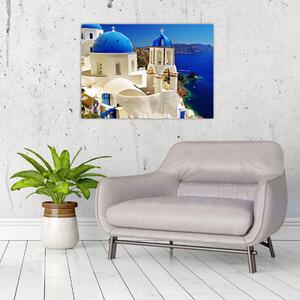 Obraz - Santorini, Grecja (70x50 cm)