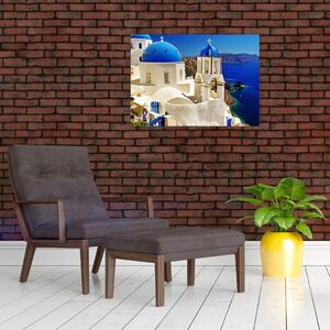 Obraz - Santorini, Grecja (70x50 cm)
