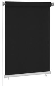 Roleta zewnętrzna, 100x140 cm, czarna