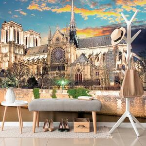 Samoprzylepna fototapeta katedra Notre Dame
