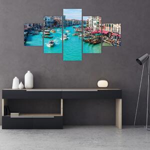 Obraz - Canal Grande, Wenecja, Włochy (125x70 cm)