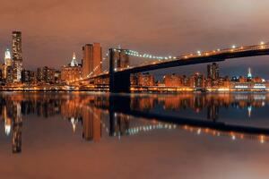 Fototapeta most na Manhattane