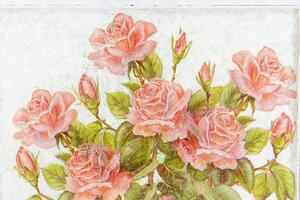 Tapeta vintage bukiet róż