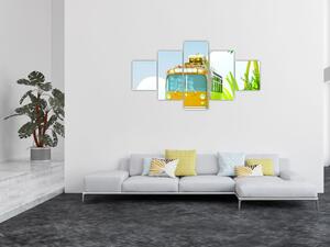 Obraz - Podróż do tropików (125x70 cm)