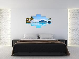 Obraz - Bora-Bora, Polinezja Francuska (125x70 cm)