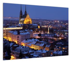 Obraz - Katedra św. Piotra i Pawła, Brno, Czechy (70x50 cm)
