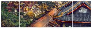 Obraz - Qintai Road, Chengdu, Chiny (170x50 cm)