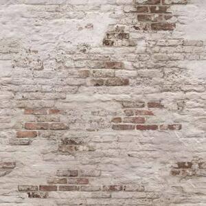 DUTCH WALLCOVERINGS Fototapeta Old Brick Wall, beżowo-brązowa