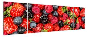 Obraz - Ładunek owoców (170x50 cm)