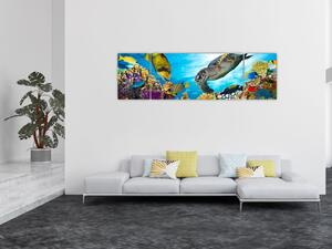 Obraz rafy koralowej (170x50 cm)