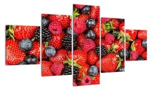 Obraz - Ładunek owoców (125x70 cm)