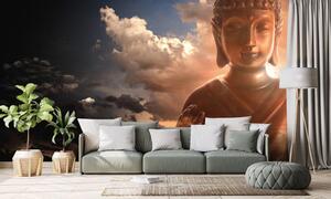 Tapeta Budda wśród chmur
