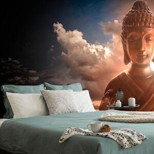Samoprzylepna tapeta Budda wśród chmur