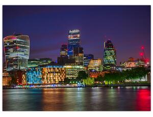 Obraz - Londyn wieczorem (70x50 cm)