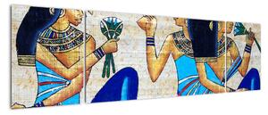 Obraz - Malarstwo egipskie (170x50 cm)