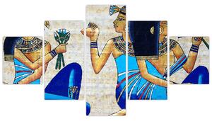 Obraz - Malarstwo egipskie (125x70 cm)