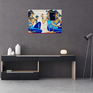 Obraz - Malarstwo egipskie (70x50 cm)