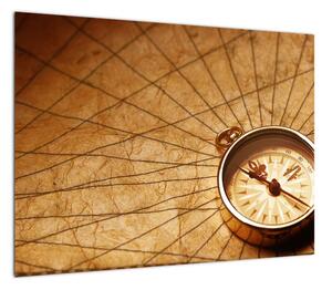 Obraz - Kompas (70x50 cm)