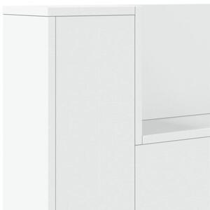 Nowoczesna szafka nocna z zagłówkiem LED w minimalistycznym stylu