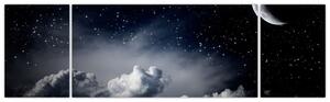 Obraz - Gwiaździste niebo (170x50 cm)