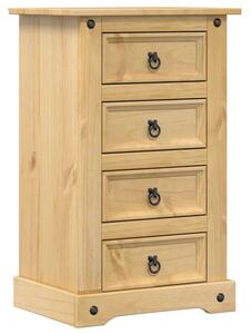 Szafka nocna corona, 53x39x84 cm, lite drewno sosnowe
