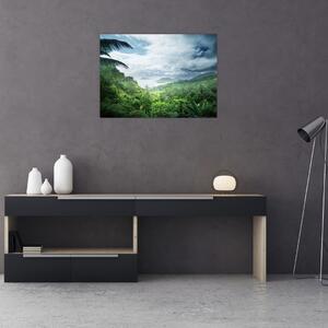 Obraz - Dżungla Seszeli (70x50 cm)