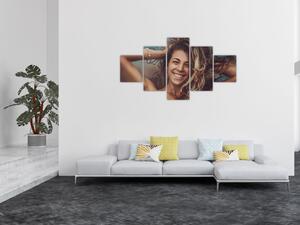 Obraz - Portret młodej kobiety (125x70 cm)