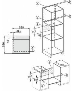 Piekarnik MIELE DGC 7250 Elektryczny parowy Czarny A+