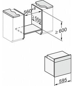 Piekarnik MIELE DGC 7250 Elektryczny parowy Czarny A+