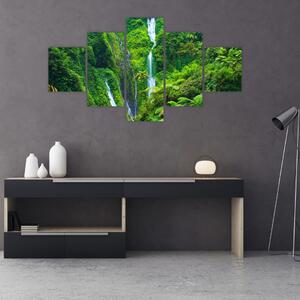 Obraz - Wodospady Madakaripura, Jawa Wschodnia, Indonezja (125x70 cm)
