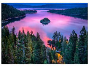 Obraz - Jezioro Tahoe, Sierra Nevada, Kalifornia, USA (70x50 cm)