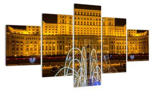 Obraz - Pałac Parlamentu, Bukareszt Rumunia (125x70 cm)