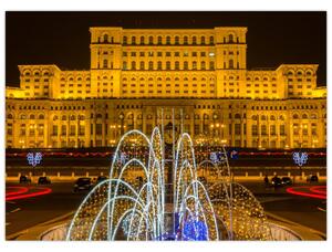 Obraz - Pałac Parlamentu, Bukareszt Rumunia (70x50 cm)