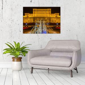 Obraz - Pałac Parlamentu, Bukareszt Rumunia (70x50 cm)